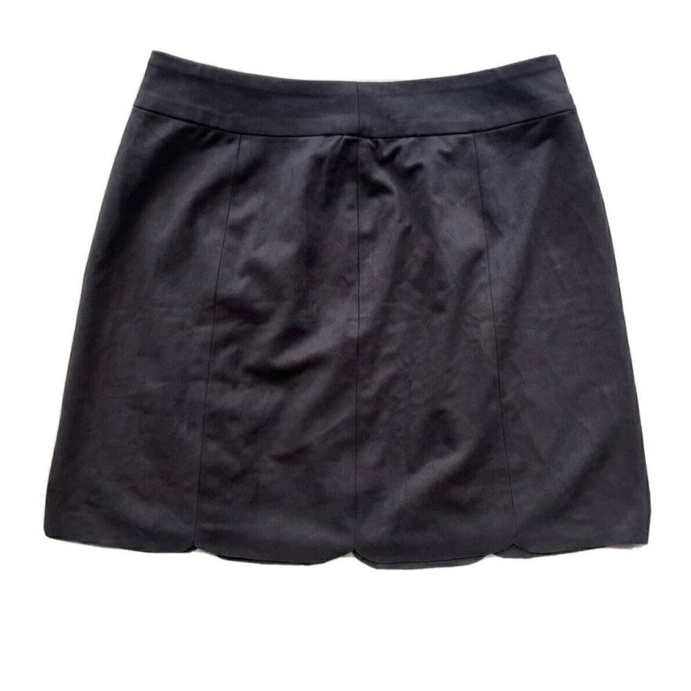 WAYF Nasty Gal Warwick Zip Up Suede Casual Mini Skirt Size S - Picture 3 of 10